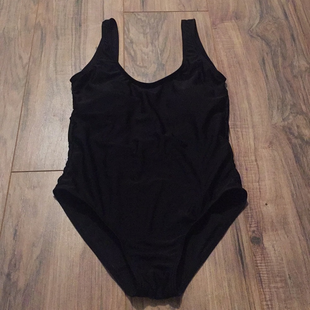 Black One Piece Swimsuit